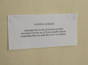 Problems with candles?