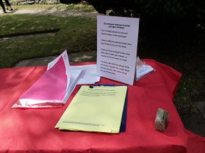 Churchyard trail for younger children